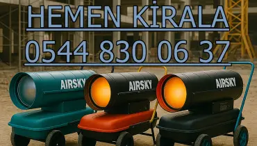 İzmir Mazotlu Elektrikli Isımak Isıtıcı Kiralama