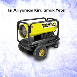 Diesel German IPX10 Mazotlu Elektrikli Isımak Isıtıcı