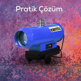 Diesel German IPX100 Mazotlu Elektrikli Isımak Isıtıcı