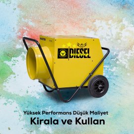 Diesel German SPARX95 Mazotlu Elektrikli Isımak Isıtıcı