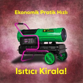 Diesel German SPARX85 Mazotlu Elektrikli Isımak Isıtıcı