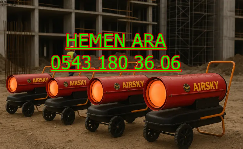 Aydın Mazotlu Elektrikli Isımak Isıtıcı Kiralama