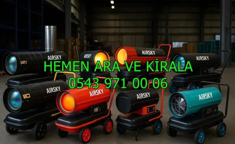 Diyarbakır Mazotlu Elektrikli Isımak Isıtıcı Kiralama