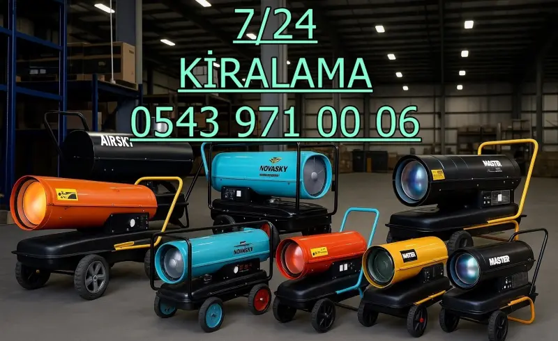 Gaziantep Mazotlu Elektrikli Isımak Isıtıcı Kiralama